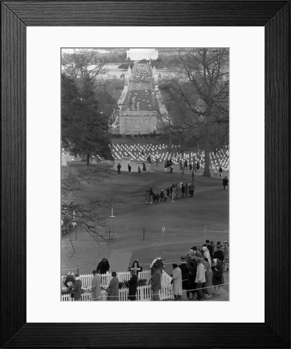 Framed Print : John F. Kennedy Grave Site Framed Print : John F. Kennedy Grave Site