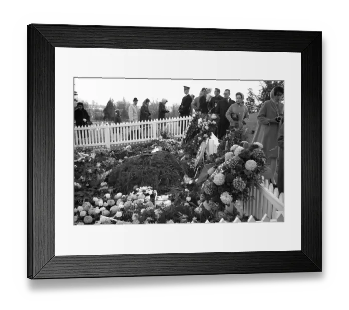 Framed Print : John F. Kennedy Grave Site Framed Print : John F. Kennedy Grave Site