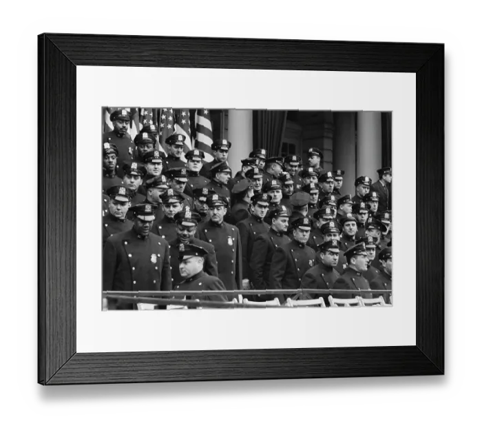 Framed Print : DC Police. DC police officers in Washington, DC Framed Print : DC Police. DC police officers in Washington, DC