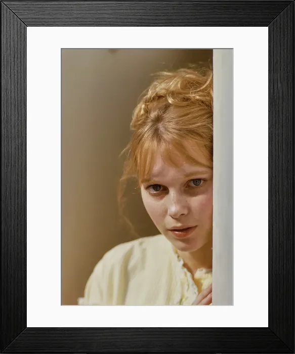Framed Print : Mia Farrow, American Actress Framed Print : Mia Farrow, American Actress