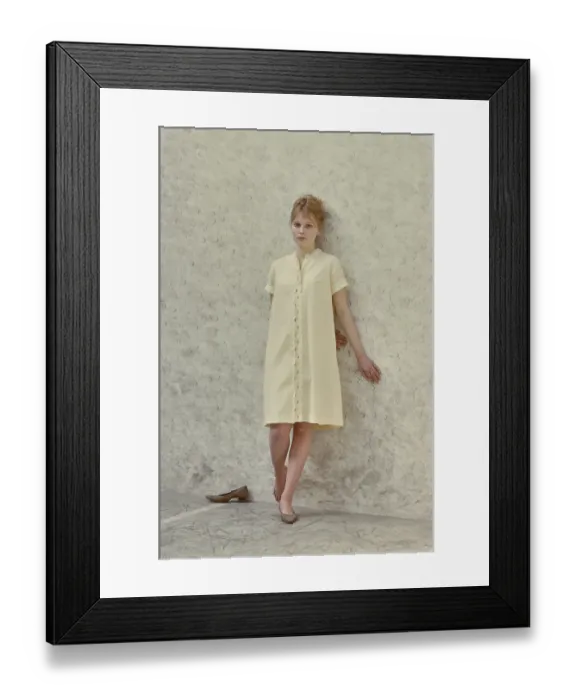 Framed Print : Mia Farrow, American Actress Framed Print : Mia Farrow, American Actress