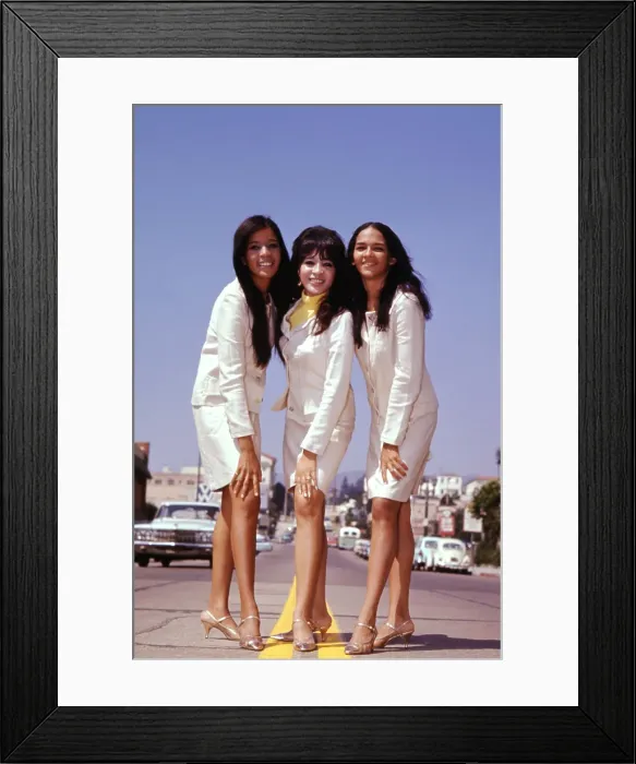 Framed Print : Ronettes Color Portrait Session In LA Framed Print : Ronettes Color Portrait Session In LA