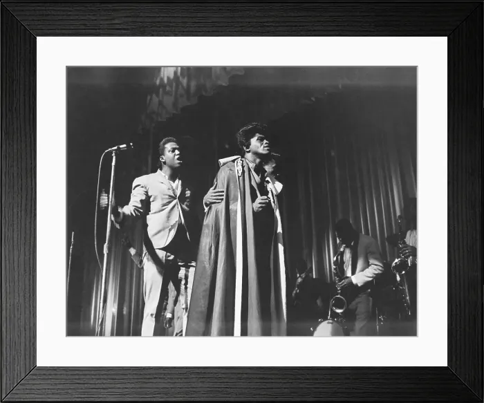 Framed Print : James Brown At The Apollo Framed Print : James Brown At The Apollo