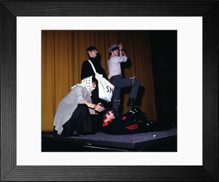 Framed Print : Beatles Press Conference Framed Print : Beatles Press Conference