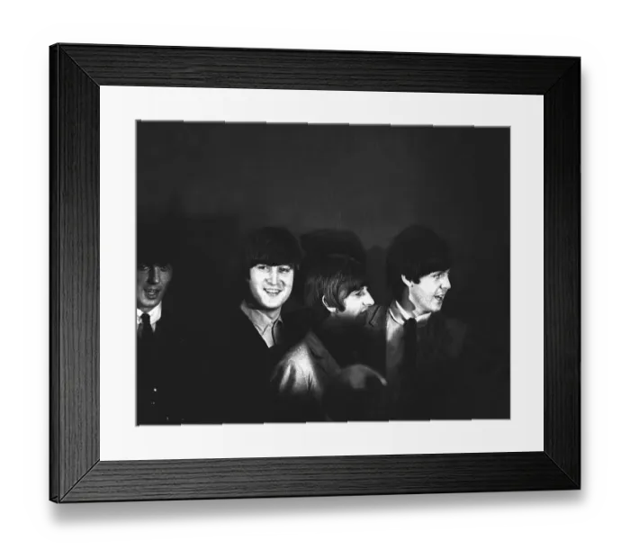 Framed Print : Beatles Press Conference In NY Framed Print : Beatles Press Conference In NY