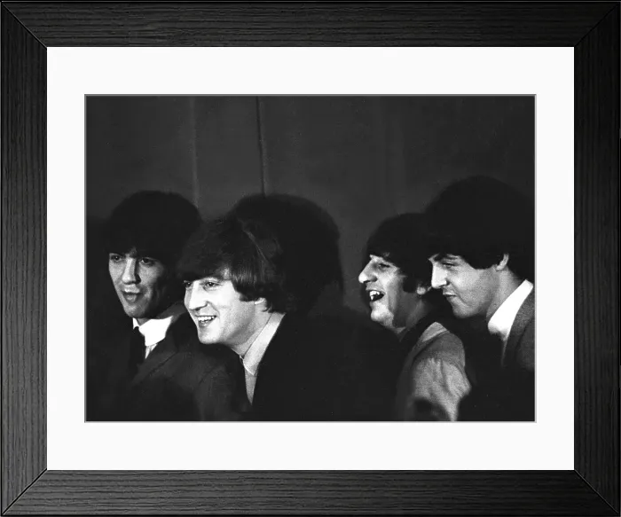 Framed Print : Beatles Press Conference In NY Framed Print : Beatles Press Conference In NY