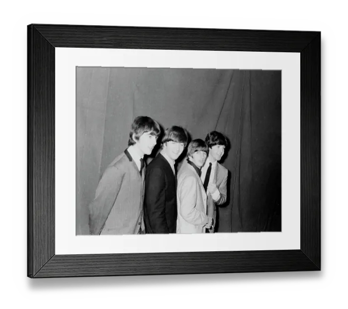 Framed Print : Beatles Press Conference In NY Framed Print : Beatles Press Conference In NY