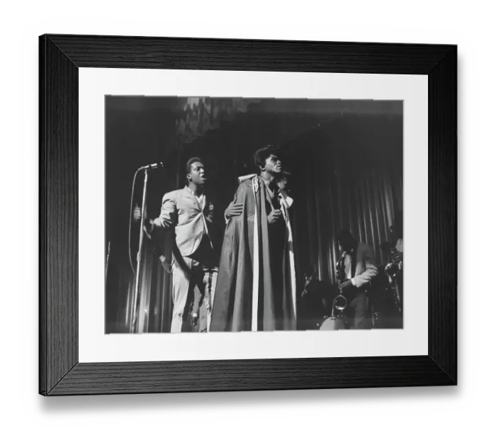 Framed Print : James Brown Live At The Apollo Framed Print : James Brown Live At The Apollo