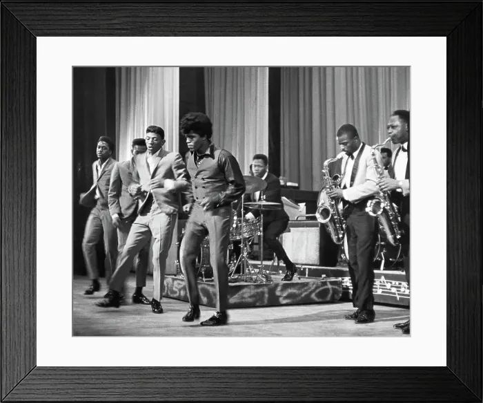 Framed Print : James Brown Live At The Apollo Framed Print : James Brown Live At The Apollo