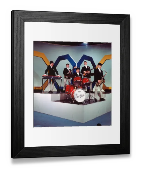 Framed Print : Dave Clark 5 On A TV Show Framed Print : Dave Clark 5 On A TV Show