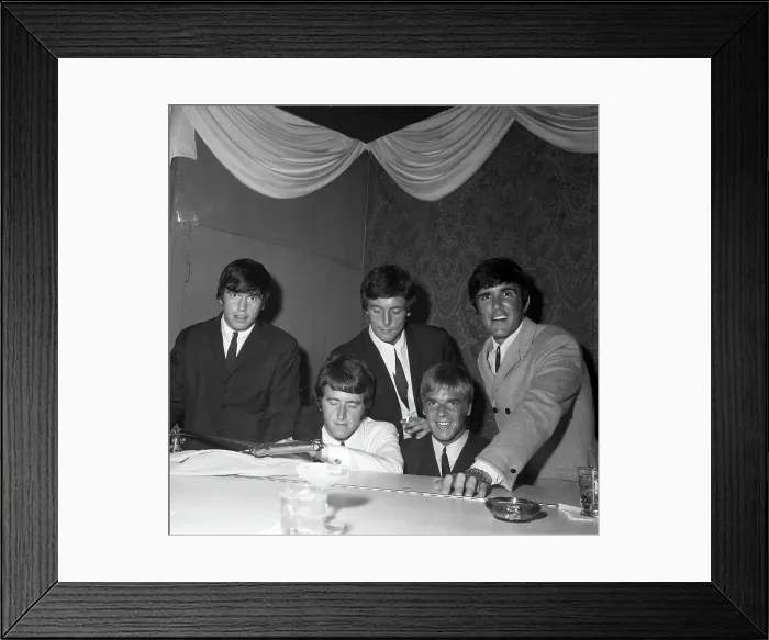 Framed Print : Dave Clark 5 Around A Piano Framed Print : Dave Clark 5 Around A Piano