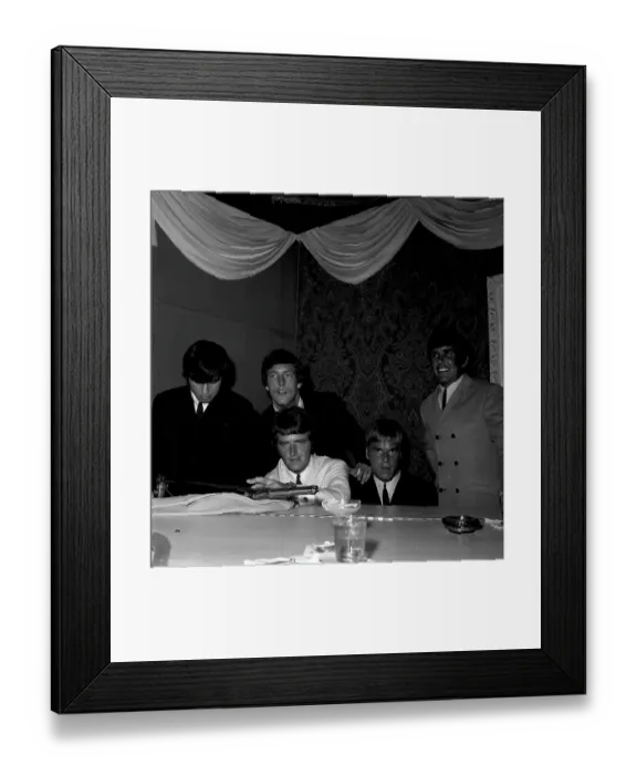 Framed Print : Dave Clark 5 Around A Piano Framed Print : Dave Clark 5 Around A Piano