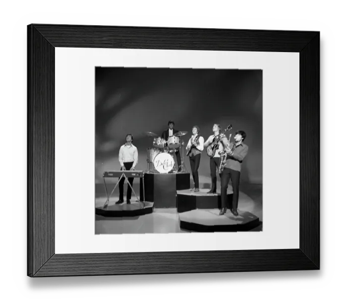 Framed Print : Dave Clark 5 On A TV Show
