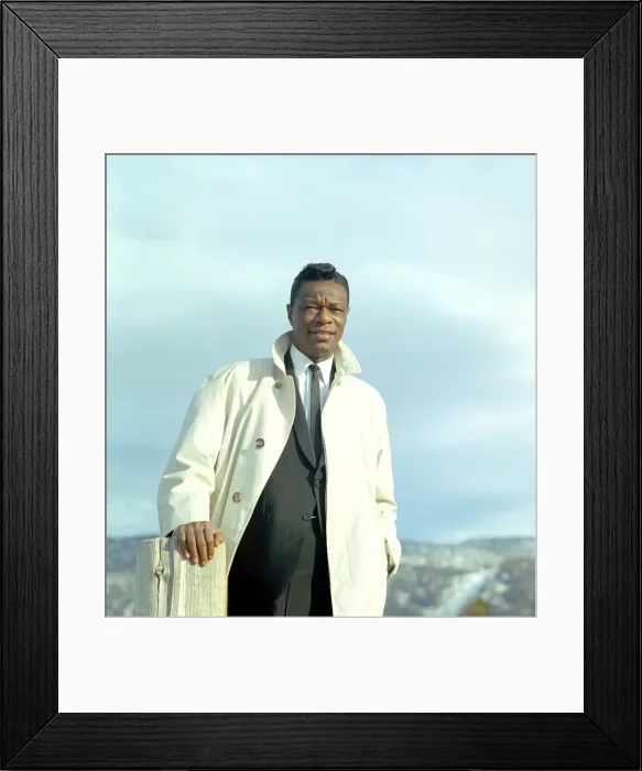 Framed Print : Nat King Cole Portrait Session In LA Framed Print : Nat King Cole Portrait Session In LA