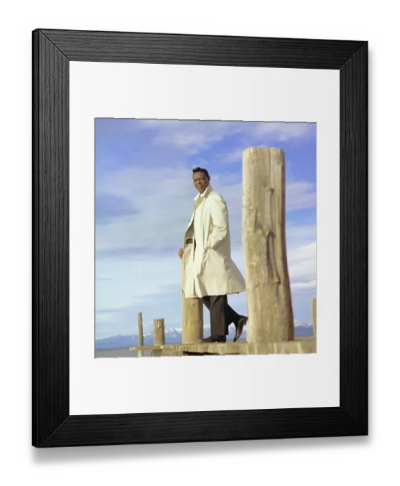 Framed Print : Nat King Cole Portrait Session In LA Framed Print : Nat King Cole Portrait Session In LA