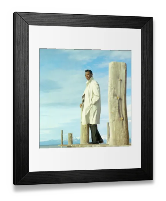 Framed Print : Nat King Cole Portrait Session In LA Framed Print : Nat King Cole Portrait Session In LA