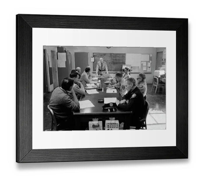 Framed Print : CHP Meeting