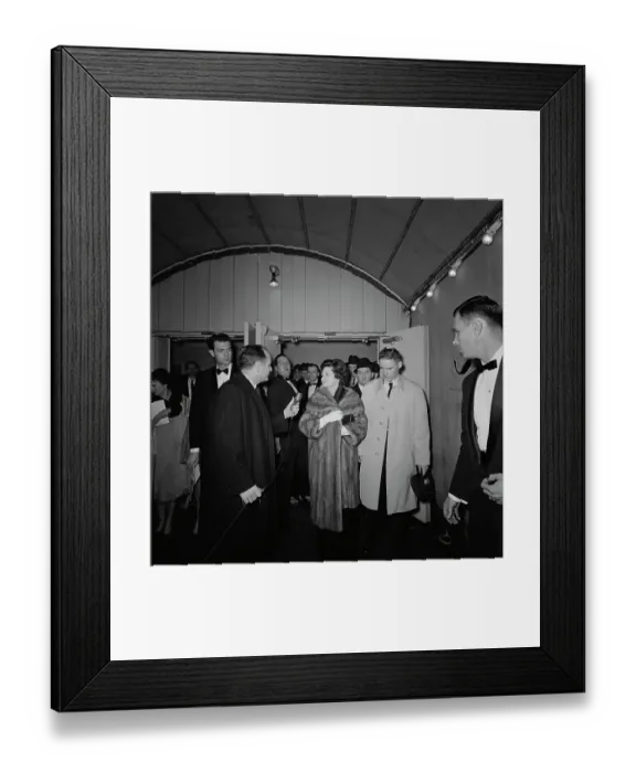 Framed Print : Lady Bird Johnson's Night Out Framed Print : Lady Bird Johnson's Night Out