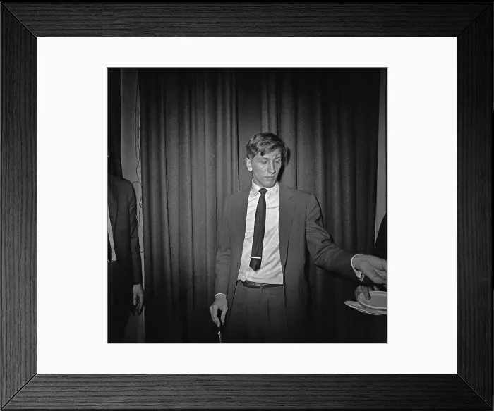 Framed Print : Bobby Fischer Framed Print : Bobby Fischer