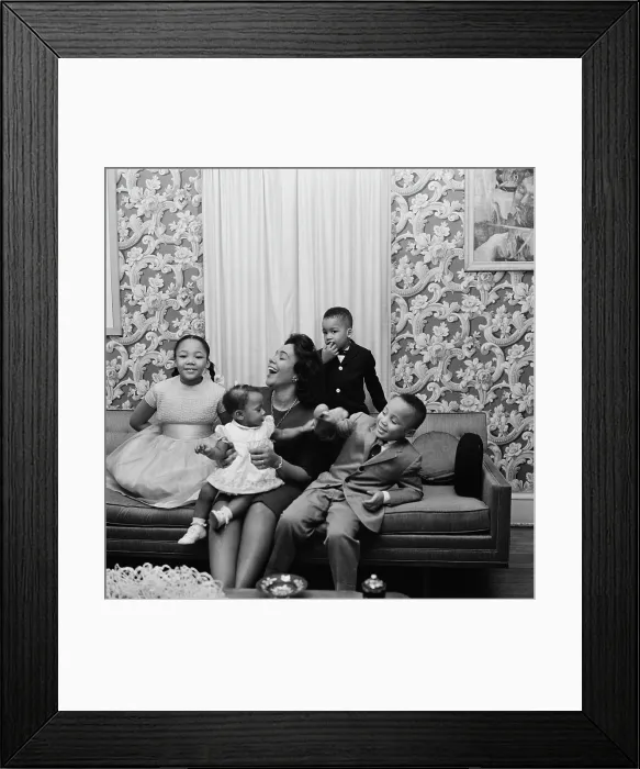 Framed Print : Martin Luther King Jr.'s Family Framed Print : Martin Luther King Jr.'s Family