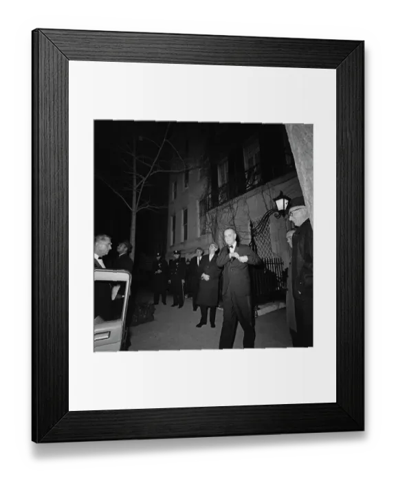 Framed Print : LBJ In NYC Framed Print : LBJ In NYC