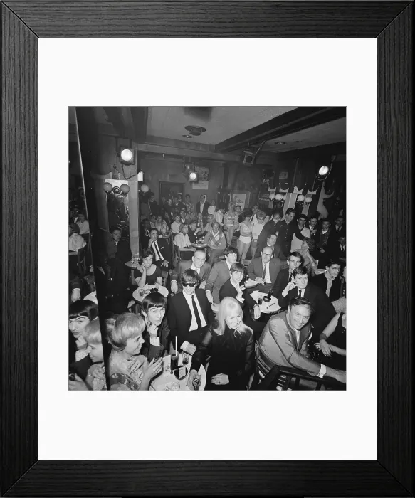 Framed Print : Beatles Visit The Peppermint Lounge In NY Framed Print : Beatles Visit The Peppermint Lounge In NY