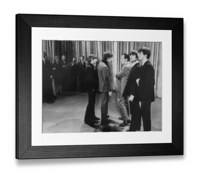 Framed Print : Ed Sullivan With The Beatles Framed Print : Ed Sullivan With The Beatles