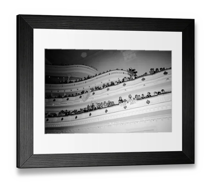 Framed Print : Beatles Fans At Their Carnegie Hall Performance Framed Print : Beatles Fans At Their Carnegie Hall Performance