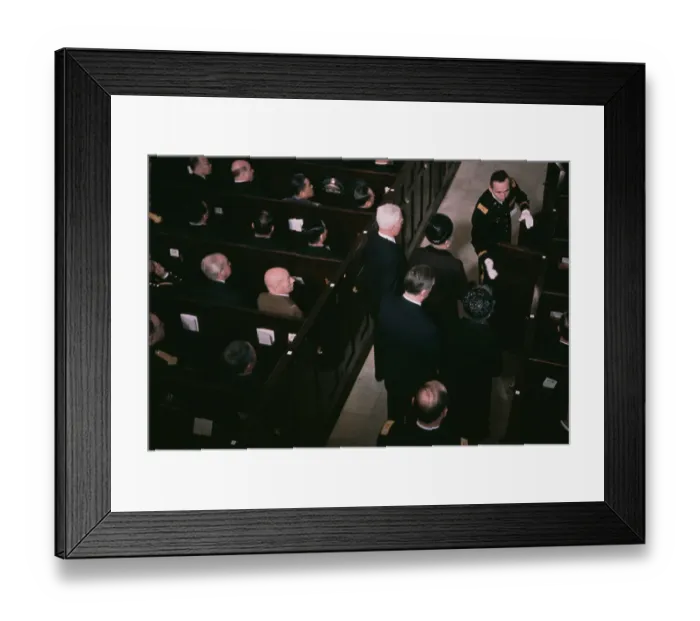 Framed Print : MacArthur's Funeral Framed Print : MacArthur's Funeral