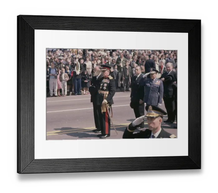 Framed Print : MacArthur's Funeral Framed Print : MacArthur's Funeral