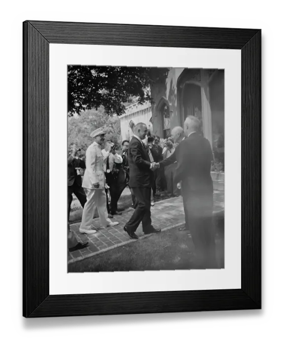 Framed Print : Marshall Library Dedication Framed Print : Marshall Library Dedication