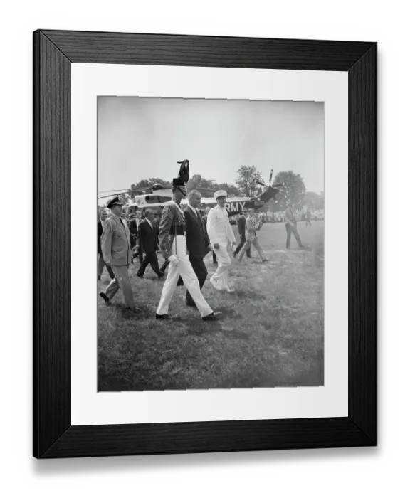 Framed Print : Marshall Library Dedication Framed Print : Marshall Library Dedication