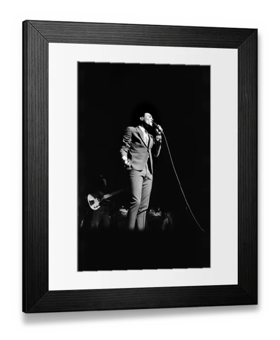 Framed Print : Marvin Gaye At The Apollo Framed Print : Marvin Gaye At The Apollo