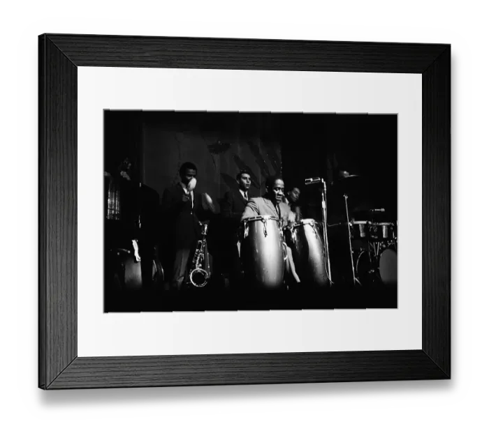 Framed Print : Mongo Santamaria At The Apollo Framed Print : Mongo Santamaria At The Apollo