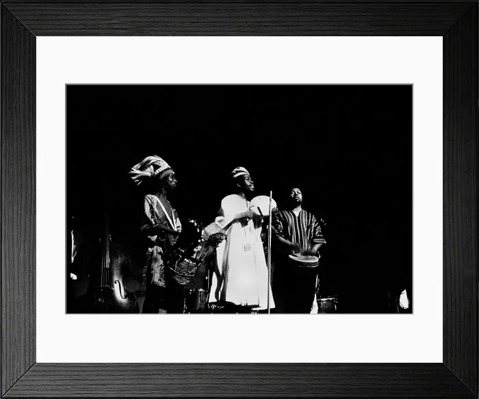 Framed Print : Babatunde Olatunje At The Apollo Framed Print : Babatunde Olatunje At The Apollo