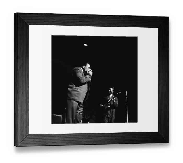 Framed Print : James Cotton At The Apollo Framed Print : James Cotton At The Apollo