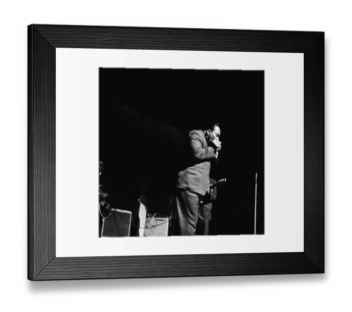 Framed Print : James Cotton At The Apollo Framed Print : James Cotton At The Apollo