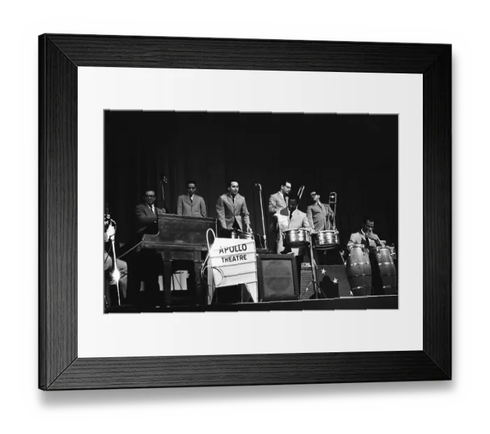 Framed Print : Mongo Santamaria At The Apollo Framed Print : Mongo Santamaria At The Apollo
