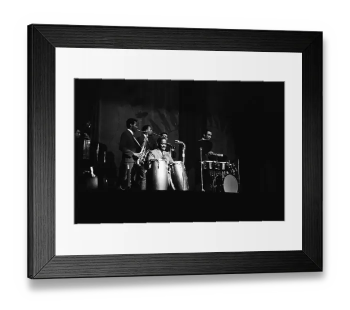 Framed Print : Mongo Santamaria At The Apollo Framed Print : Mongo Santamaria At The Apollo