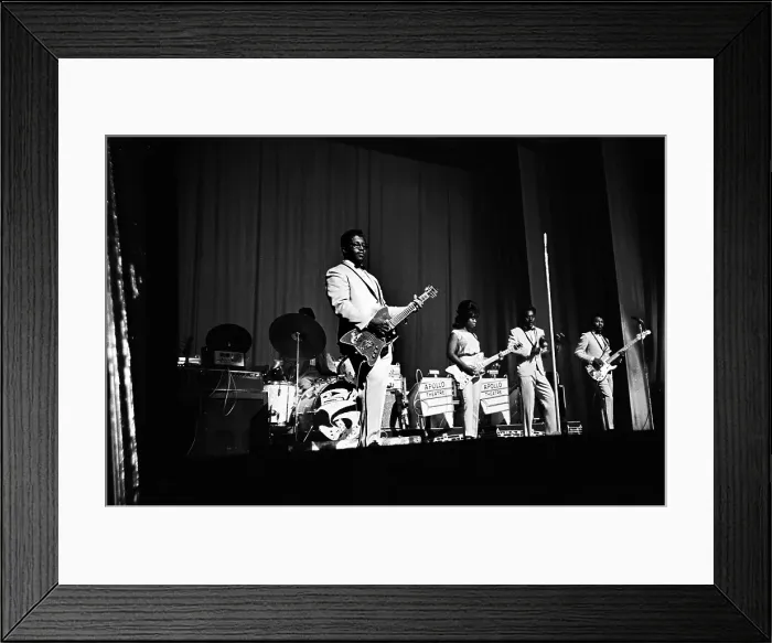 Framed Print : Bo Diddley At The Apollo Framed Print : Bo Diddley At The Apollo