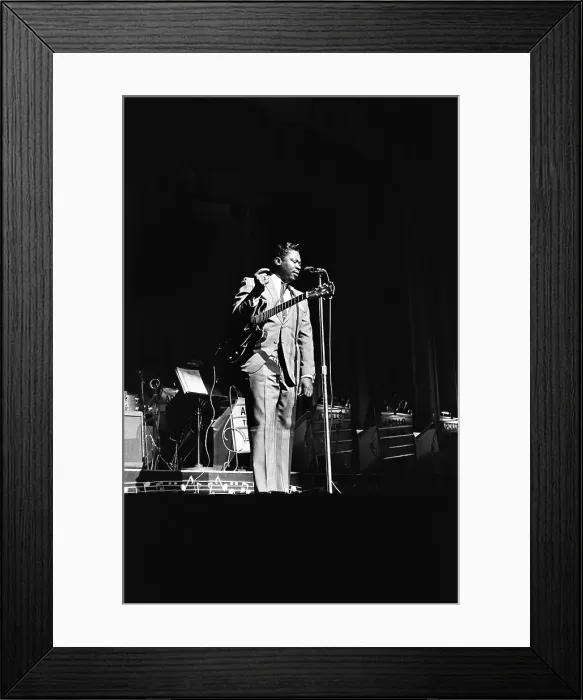 Framed Print : B.B. King At The Apollo Framed Print : B.B. King At The Apollo
