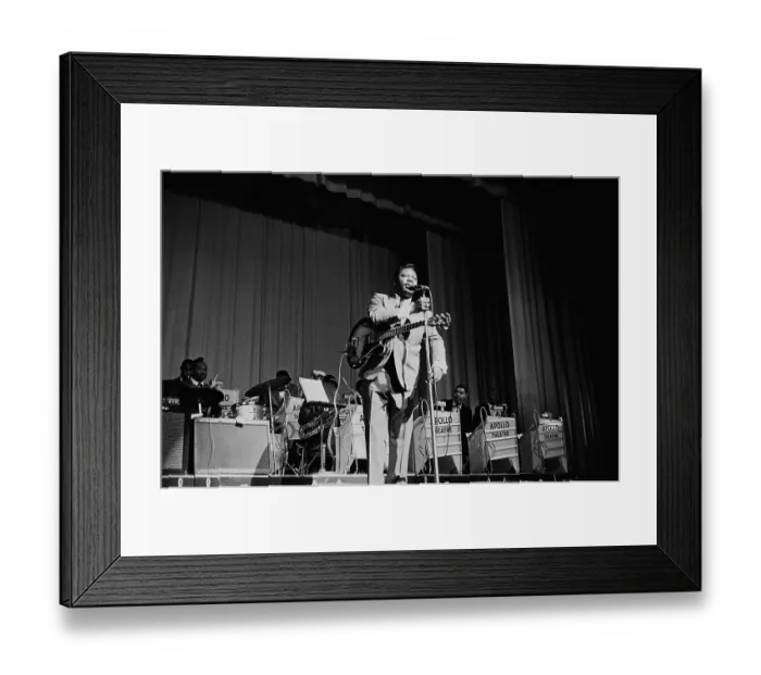 Framed Print : B.B. King At The Apollo Framed Print : B.B. King At The Apollo