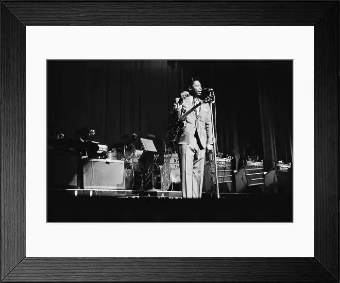 Framed Print : B.B. King At The Apollo Framed Print : B.B. King At The Apollo
