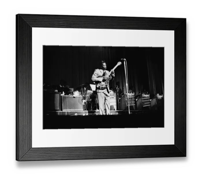 Framed Print : B.B. King At The Apollo Framed Print : B.B. King At The Apollo