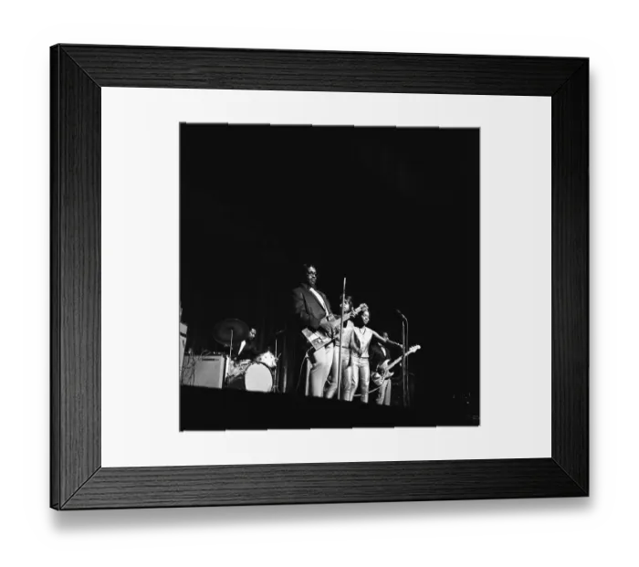 Framed Print : Bo Diddley At The Apollo Framed Print : Bo Diddley At The Apollo