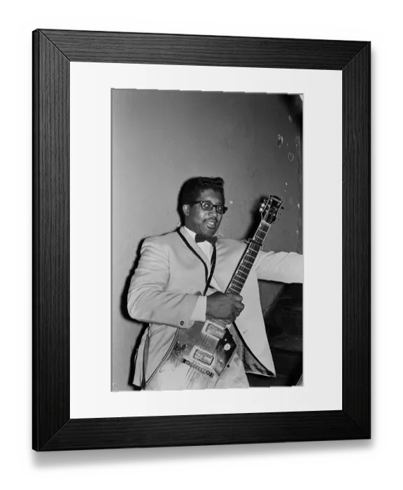 Framed Print : Bo Diddley At The Apollo Framed Print : Bo Diddley At The Apollo