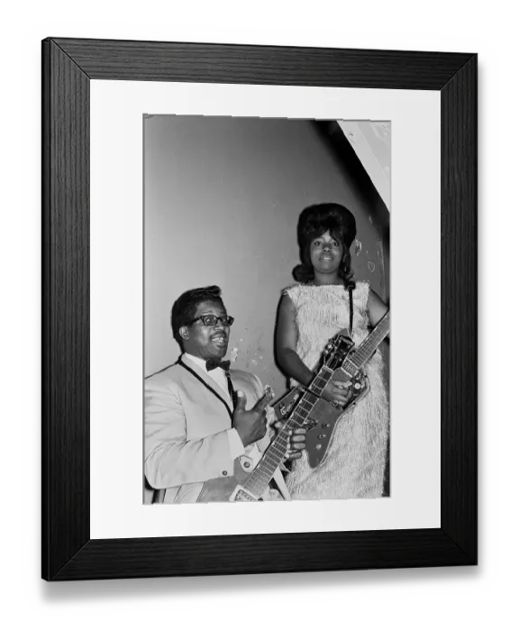 Framed Print : Bo Diddley At The Apollo