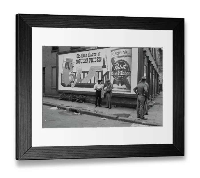 Framed Print : 1964 Rochester Race Riot