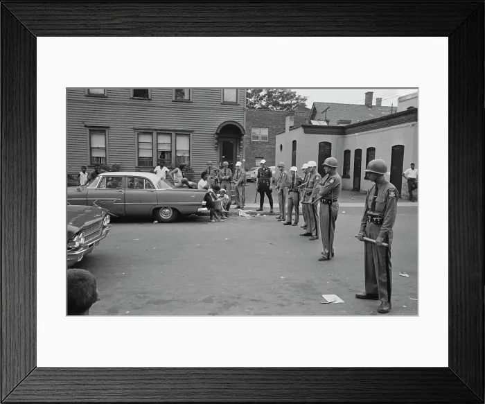 Framed Print : 1964 Rochester Race Riot Framed Print : 1964 Rochester Race Riot