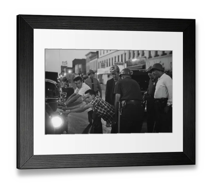 Framed Print : 1964 Rochester Race Riot Framed Print : 1964 Rochester Race Riot